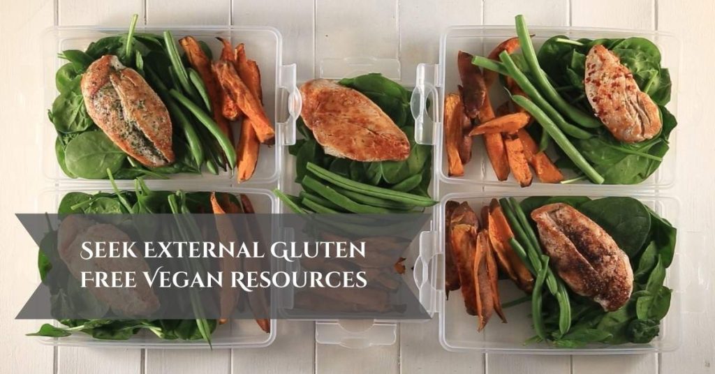 Seek External Gluten Free Vegan Resources